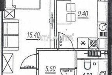 1-room apartment apartment by the address st. Bocharova gen (area 43 m²) - Atlanta.ua - photo 14