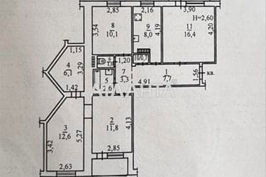 Многокомнатная квартира по адресу ул. Святослава Рихтера (площадь 85,7 м²) - imageAlt 27 Многокомнатная квартира по адресу ул. Святослава Рихтера (площадь 85,7 м²) - Atlanta.ua - imageAlt 27