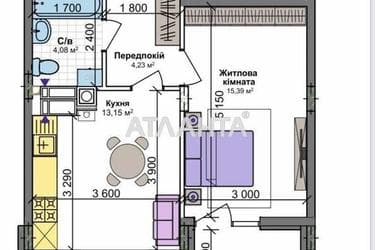 1-кімнатна квартира за адресою вул. Одеська (площа 40,4 м²) - Atlanta.ua - фото 20