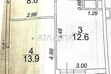 1-комнатная квартира по адресу ул. Краснова (площадь 42 м²) - Atlanta.ua - фото 34
