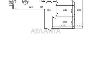 3-кімнатна квартира за адресою вул. Зелена бічна (площа 109,5 м²) - Atlanta.ua - фото 9