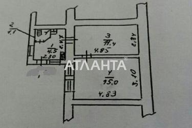 2-rooms apartment apartment by the address st. Chernomorskogo Kazachestva (area 32 m²) - Atlanta.ua - photo 22
