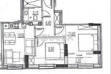 2-rooms apartment apartment by the address st. Bocharova gen (area 48,2 m²) - Atlanta.ua - photo 10