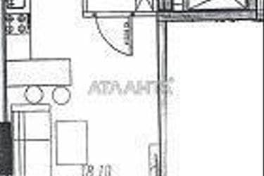 1-кімнатна квартира за адресою вул. Бочарова ген. (площа 28,6 м²) - Atlanta.ua - фото 7