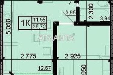 1-комнатная квартира по адресу ул. Вильямса ак. (площадь 34 м²) - Atlanta.ua - фото 32