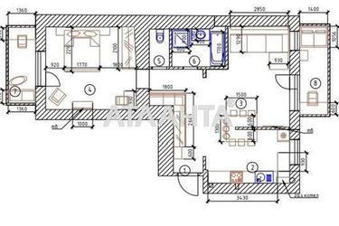 2-rooms apartment apartment by the address st. Chernomorskaya (area 68,6 m²) - Atlanta.ua - photo 28