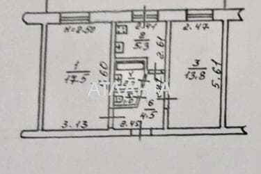 2-rooms apartment apartment by the address st. Ivana i Yuriya Lipy Gaydara (area 55 m²) - Atlanta.ua - photo 16