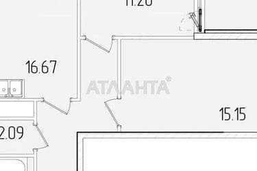 2-rooms apartment apartment by the address st. Krasnova (area 65 m²) - Atlanta.ua - photo 36