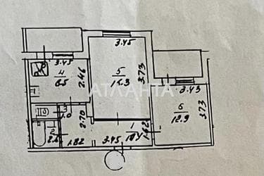 2-кімнатна квартира за адресою вул. Героїв Космосу (площа 55,9 м²) - Atlanta.ua - фото 40