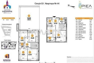 3-кімнатна квартира за адресою Хмельницького Б. Вул. (площа 109,6 м²) - Atlanta.ua - фото 9