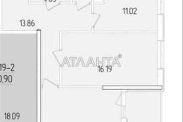 2-кімнатна квартира за адресою вул. Краснова (площа 63,3 м²) - Atlanta.ua - фото 22