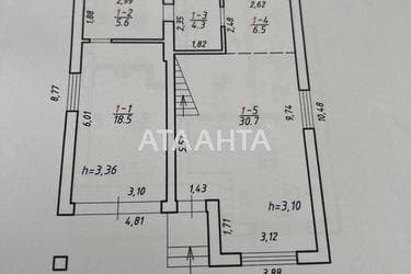 Дом по адресу ул. Хвойная (площадь 127,6 м²) - Atlanta.ua - фото 43