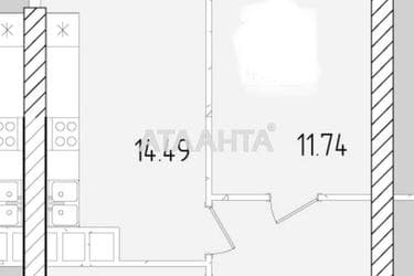 1-комнатная квартира по адресу ул. Краснова (площадь 40 м²) - Atlanta.ua - фото 21