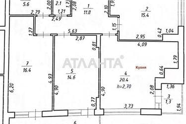 3-кімнатна квартира за адресою вул. Трускавецька (площа 92 м²) - Atlanta.ua - фото 23