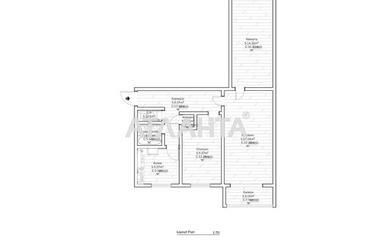 3-комнатная квартира по адресу Гашека Я. Ул. (площадь 58,2 м²) - Atlanta.ua - фото 45