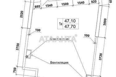 1-кімнатна квартира за адресою вул. Чубаївська (площа 47,7 м²) - Atlanta.ua - фото 12