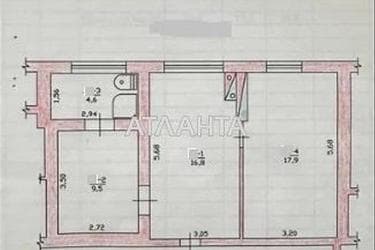 2-комнатная квартира по адресу ул. Совхозная (площадь 49 м²) - Atlanta.ua - фото 18