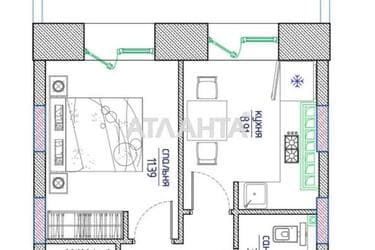 2-комнатная квартира по адресу ул. Гимназическая (площадь 49,6 м²) - Atlanta.ua - фото 17