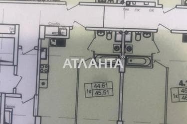 1-кімнатна квартира за адресою вул. Чубаївська (площа 45,5 м²) - Atlanta.ua - фото 14