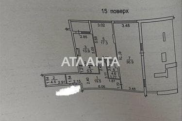 2-rooms apartment apartment by the address st. Sportivnaya (area 115,6 m²) - Atlanta.ua - photo 43