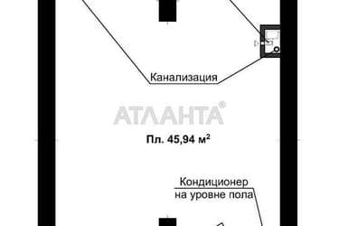 1-комнатная квартира по адресу ул. Дача Ковалевского (площадь 46 м²) - Atlanta.ua - фото 6
