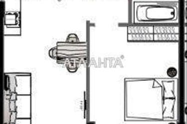 1-комнатная квартира по адресу ул. Марсельская (площадь 47,4 м²) - Atlanta.ua - фото 7