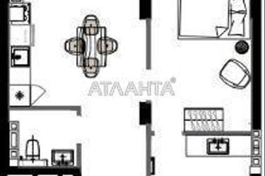 1-комнатная квартира по адресу ул. Марсельская (площадь 52,1 м²) - Atlanta.ua - фото 10