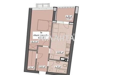 1-room apartment apartment by the address st. Kurortnyy per (area 45,5 m²) - Atlanta.ua - photo 9