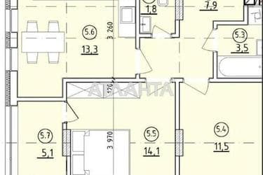 2-кімнатна квартира за адресою вул. Кульпарківська (площа 59 м²) - Atlanta.ua - фото 23