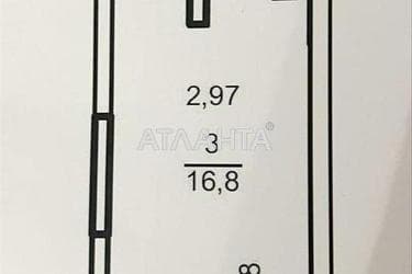 1-комнатная квартира по адресу ул. Пишоновская (площадь 28,1 м²) - Atlanta.ua - фото 7