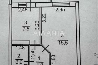 1-кімнатна квартира за адресою Небесної сотні пр. (площа 35 м²) - Atlanta.ua - фото 13