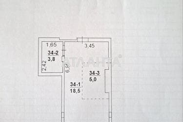 1-кімнатна квартира за адресою вул. Бочарова ген. (площа 27,3 м²) - Atlanta.ua - фото 18