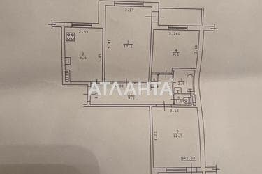 3-кімнатна квартира за адресою Глушко ак. Пр. (площа 66,7 м²) - Atlanta.ua - фото 30