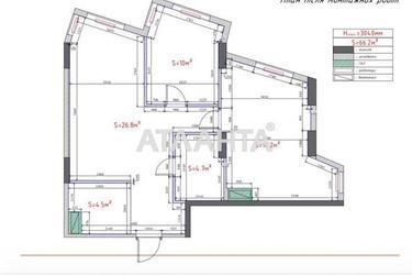 2-комнатная квартира по адресу ул. Чубаевская (площадь 68 м²) - Atlanta.ua - фото 32