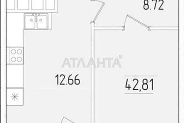 1-room apartment apartment by the address st. Krasnova (area 42 m²) - Atlanta.ua - photo 40