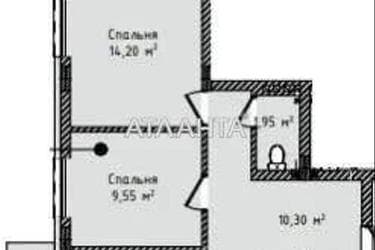 2-кімнатна квартира за адресою вул. Рубчака Івана (площа 53,8 м²) - Atlanta.ua - фото 28