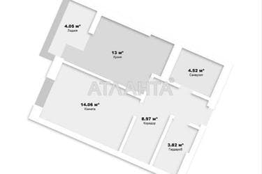 1-кімнатна квартира за адресою вул. Роксоляни (площа 47,4 м²) - Atlanta.ua - фото 32