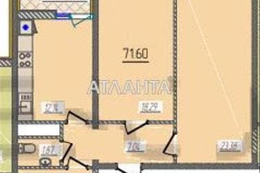 1-комнатная квартира по адресу ул. Краснова (площадь 69,8 м²) - Atlanta.ua - фото 46