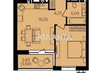 1-комнатная квартира по адресу Немировское шоссе (площадь 41,5 м²) - Atlanta.ua - фото 16