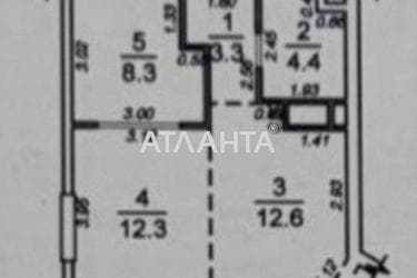 1-кімнатна квартира за адресою Фонтанська дор. (площа 41 м²) - Atlanta.ua - фото 19