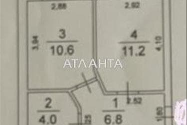 1-комнатная квартира по адресу ул. Осенняя (площадь 32,6 м²) - Atlanta.ua - фото 20