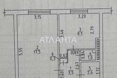 1-комнатная квартира по адресу ул. Вильямса ак. (площадь 34 м²) - Atlanta.ua - фото 20