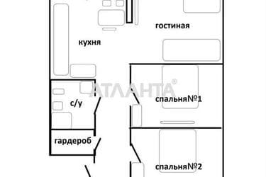 3-кімнатна квартира за адресою Фонтанська дор. (площа 80 м²) - Atlanta.ua - фото 19