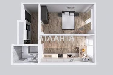 1-кімнатна квартира за адресою вул. Донського Дмитра (площа 41,8 м²) - Atlanta.ua - фото 24