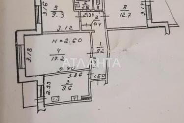 3-кімнатна квартира за адресою Глушко ак. Пр. (площа 65,5 м²) - Atlanta.ua - фото 26