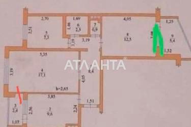 3-комнатная квартира по адресу Глушко ак. Пр. (площадь 65,5 м²) - Atlanta.ua - фото 32