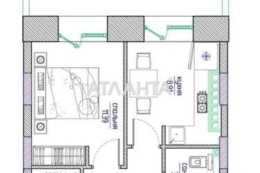 2-комнатная квартира по адресу ул. Гимназическая (площадь 49,2 м²) - Atlanta.ua - фото 24