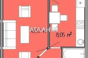 1-комнатная квартира по адресу Небесной Сотни пр. (площадь 35 м²) - Atlanta.ua - фото 14