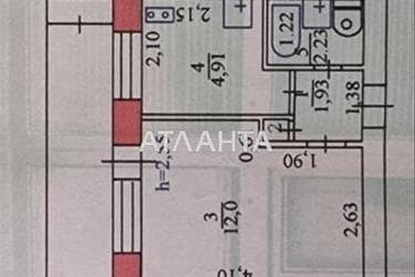 1-кімнатна квартира за адресою Миру пр. (площа 24 м²) - Atlanta.ua - фото 16