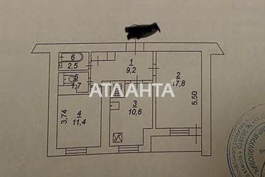 2-кімнатна квартира за адресою вул. Іллєнка Юрія (площа 53,4 м²) - Atlanta.ua - фото 28
